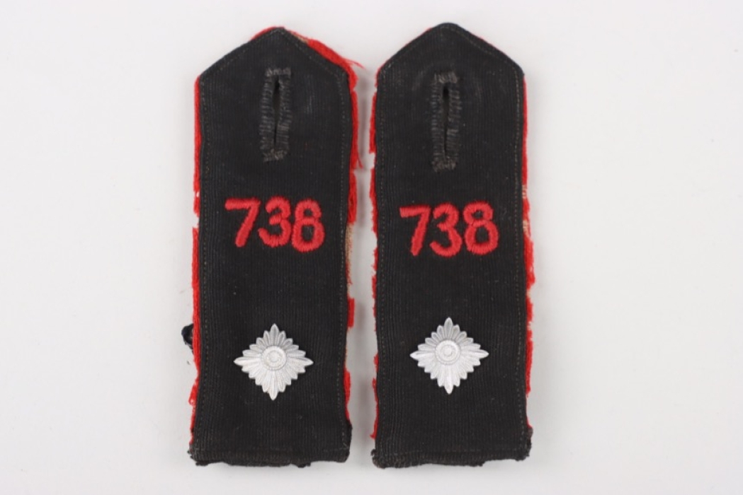 HJ Bann 738 (Strasbourg) shoulder boards