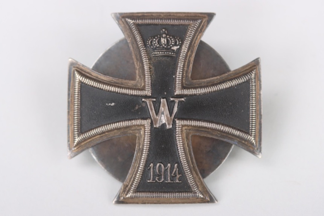 1914 Iron Cross 1st Class on screw-back - variant