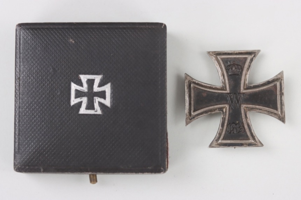 1914 Iron Cross 1st Class in case - KAG