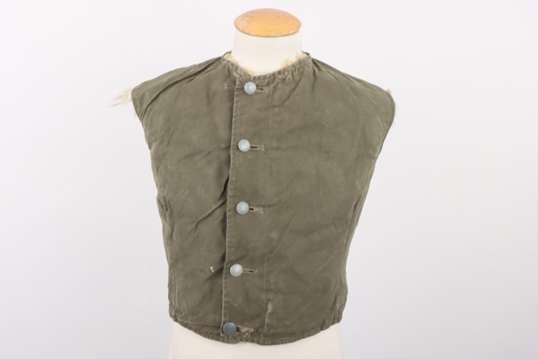 Wehrmacht field made winter vest