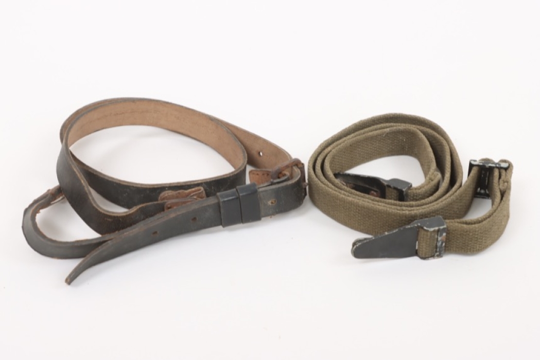 Wehrmacht  & Bundeswehr field telephone carrying straps