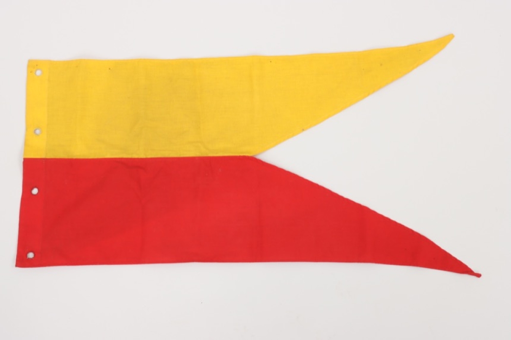 Mecklenburg-Schwerin or Baden cavalry lance pennant