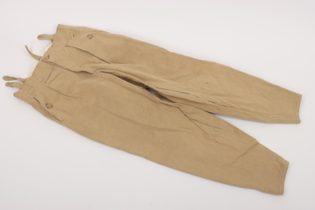 Waffen-SS tropical straight trousers