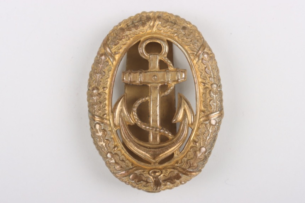 Kriegsmarine Officer On Watch Badge "Wachabzeichen"