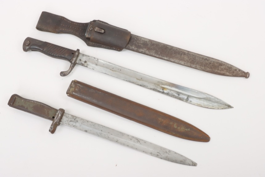 Bayonet 98/05 and Ersatz bayonet