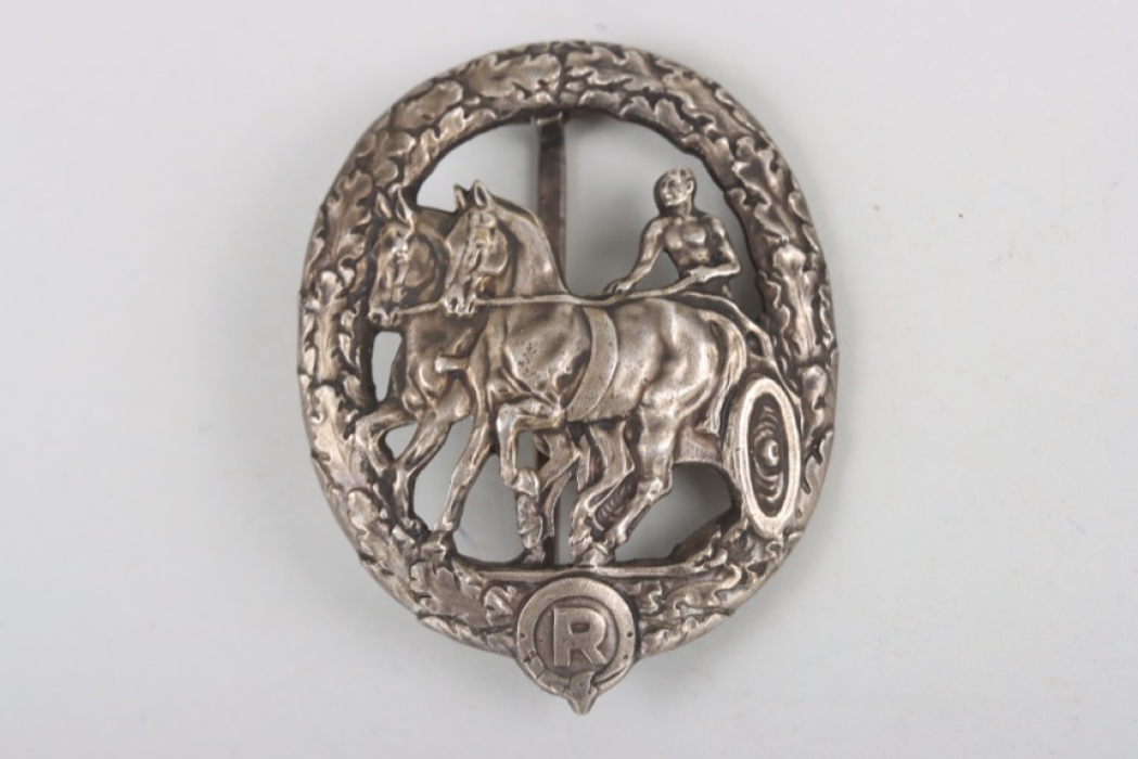 German Horse Driver's Badge 2nd Class in Silver - Lauer