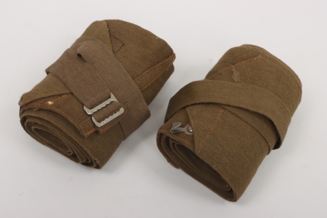 Wehrmacht mountain troops gaiters