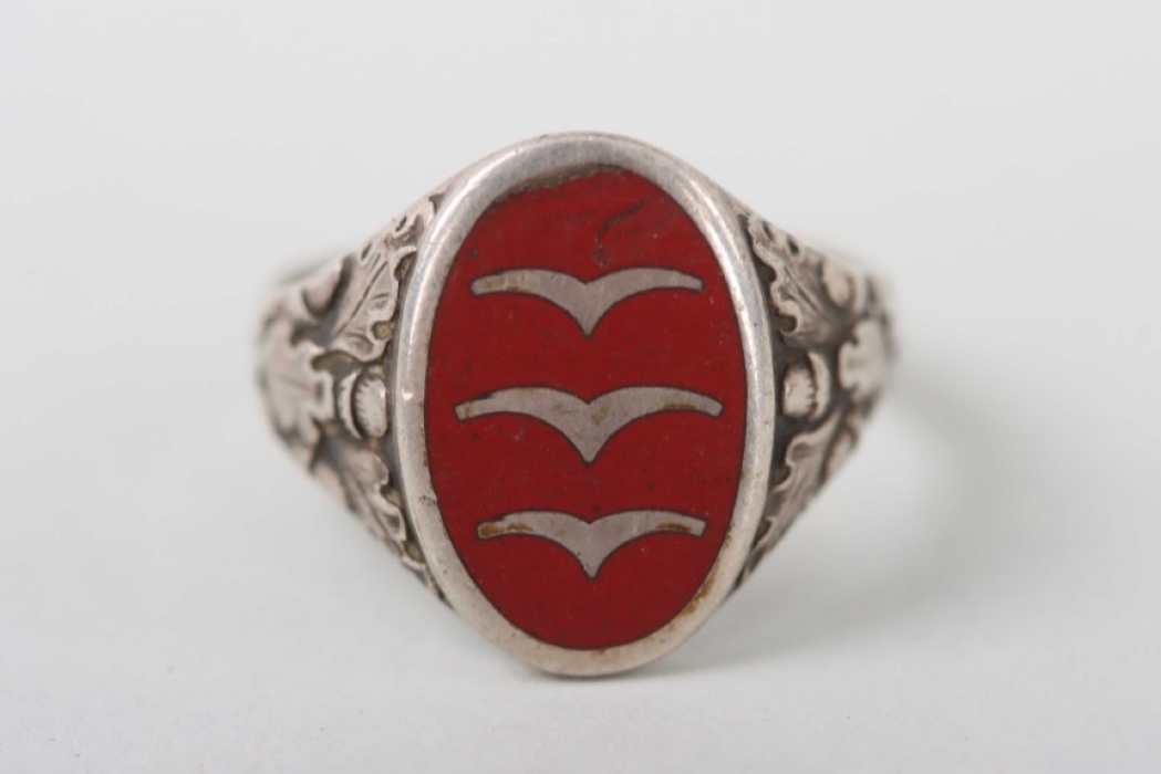 Luftwaffe Flak ring - silver