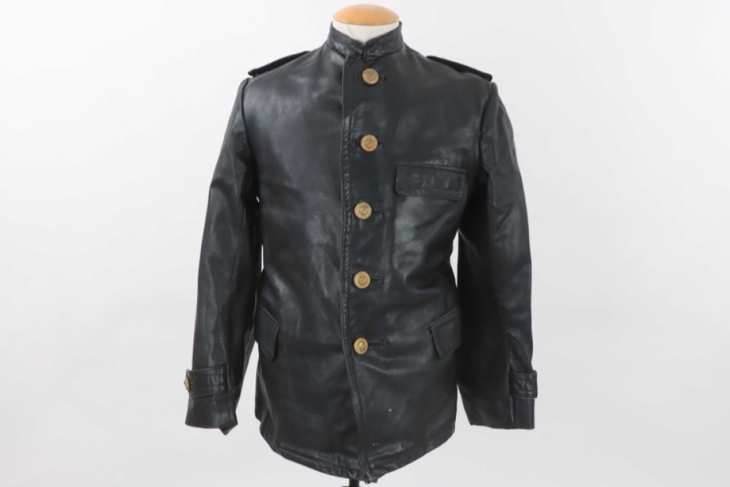 Kriegsmarine leather jacket for machine personnel