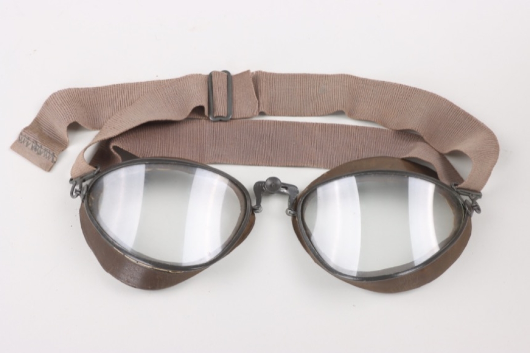 LUFTWAFFE PILOT'S FLYING GOGGLES Mod.306, Wagner u. Rathenau, 1943