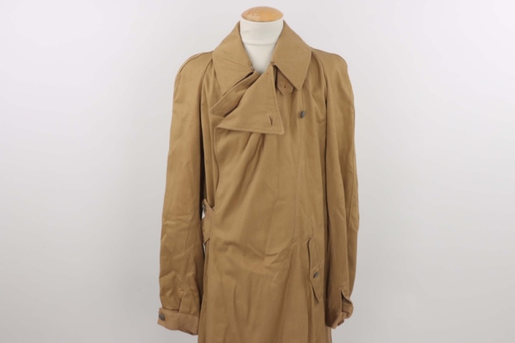 Wehrmacht tropical motorcyclist's coat - Unissued