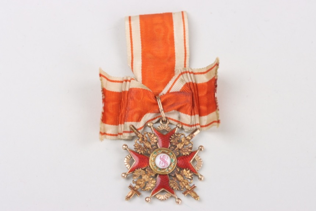 Russia Order of St. Stanislaus 3th class with swords