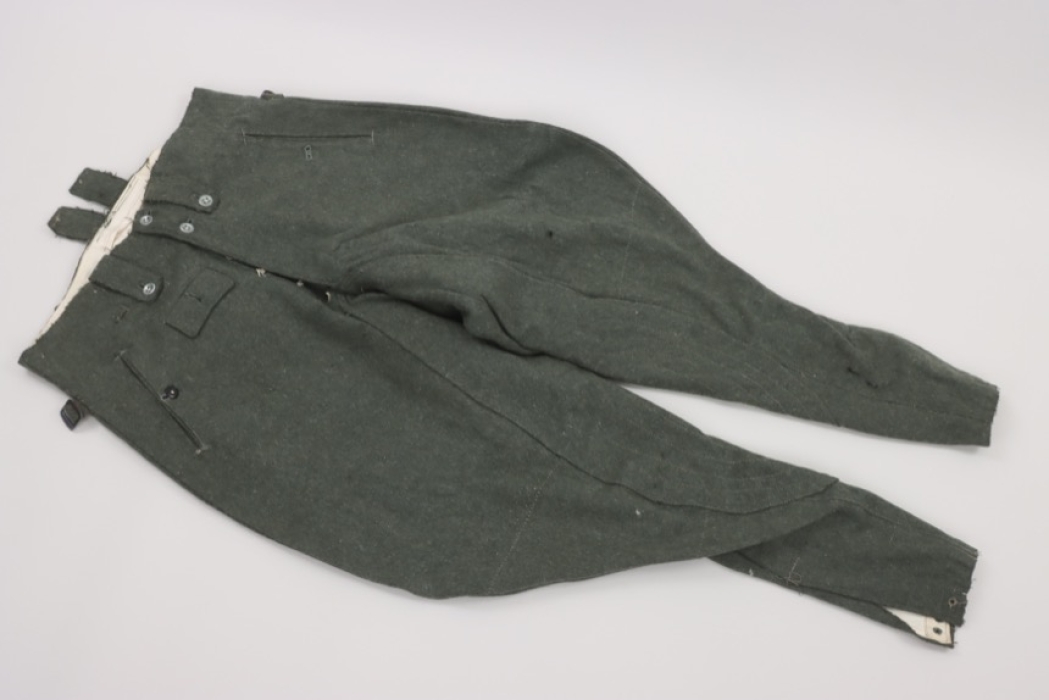 Heer breeches for NCOs - depot marked