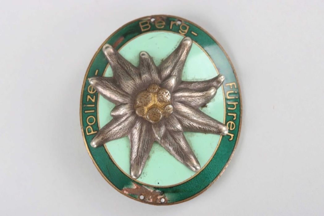 Police Mountain Guide Badge - civilian type