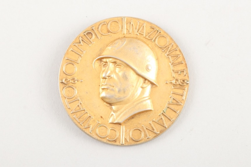 Olympic Games 1936 - Gold Medal from the Italian Committee