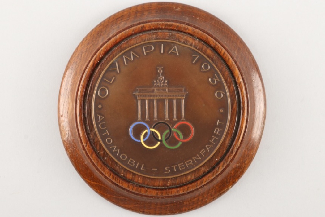 Olympic Games 1936 - Rally to Berlin Plaque