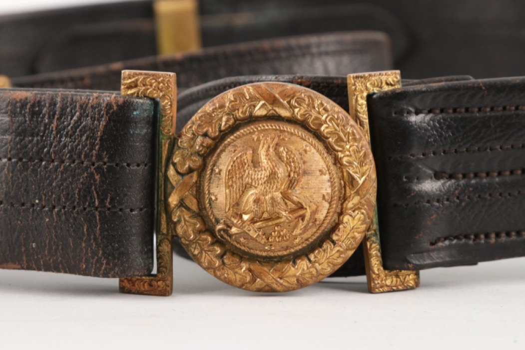 U.S. Navy officer's Sword belt - Spanish American War