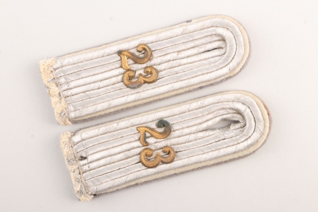 Shoulder Boards - Leutnant Reserve 23rd Infantry Regiment