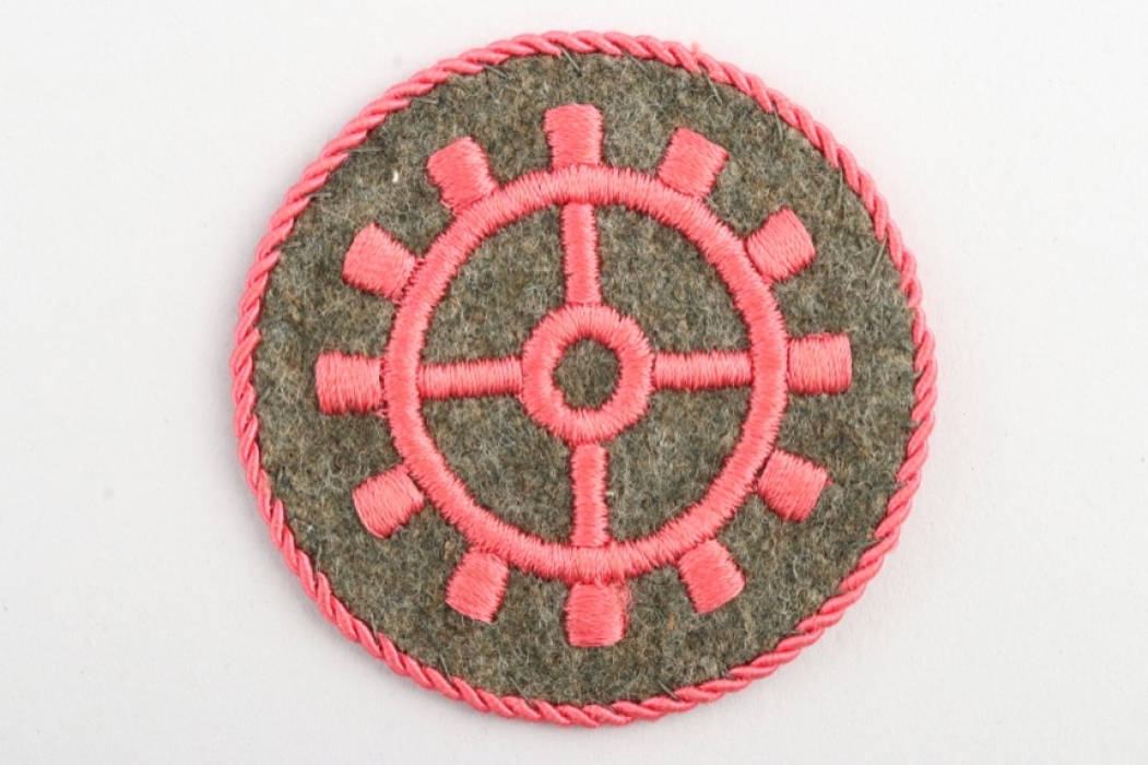 Wehrmacht Career Patch - Motor vehicle or tank attendant I