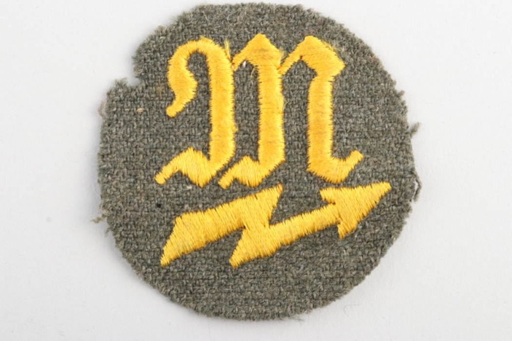 Wehrmacht Career Patch - Signals Equipment Mechanic