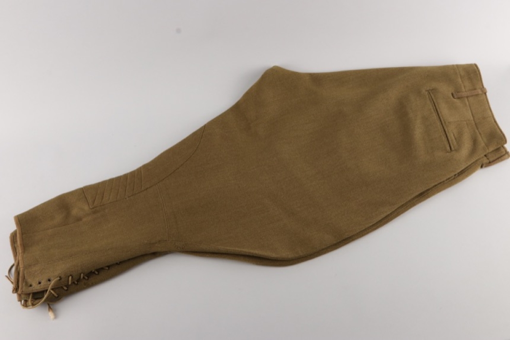 WWI U.S. Army Gaberdine Officer’s Breeches Trousers