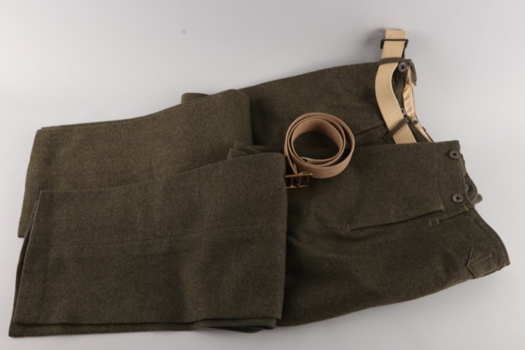 Two Pairs of U.S. Marine Corps WWI Wool Pants