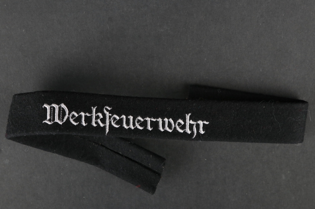 Cuff title "Werksfeuerwehr"