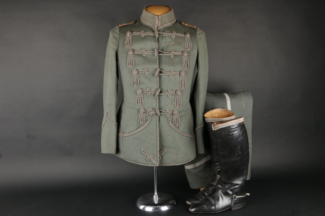 M1910 "Attila" field tunic for officers with matching pants and boots