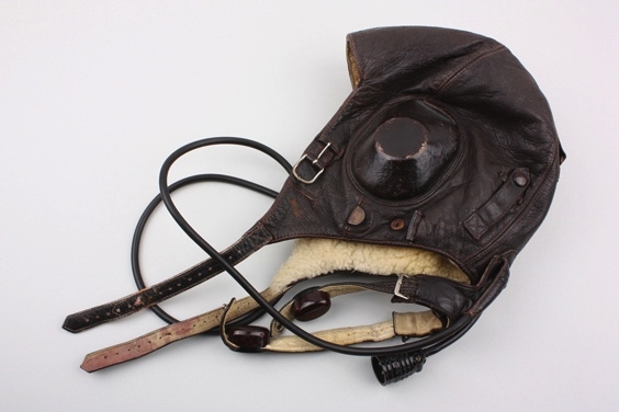 Luftwaffe leather flight helmet LKpW101