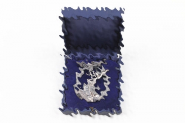 Luftwaffe Flak Badge BREHMER in case