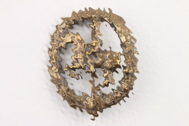 German Horsemans Badge in bronze 