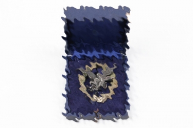 Fw. Sabatier - Air Gunner Badge (Juncker) in case