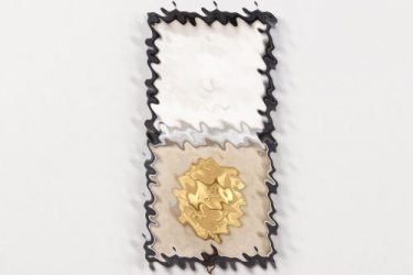 Lt. Vögerl - Wound Badge in gold in case