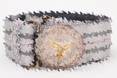 Luftwaffe officer's brocade belt and buckle