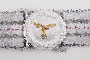 Luftwaffe officer's brocade belt and buckle