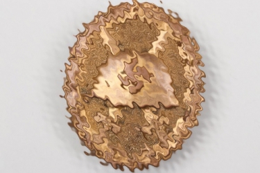 Wound Badge in gold - tombak