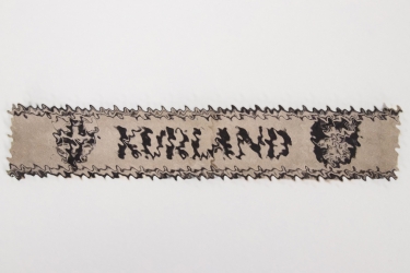 Wehrmacht "KURLAND" cuff title