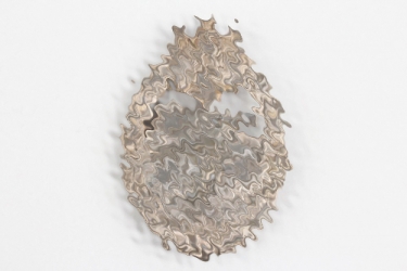 Tank Assault Badge in silver - Assmann (hollow)