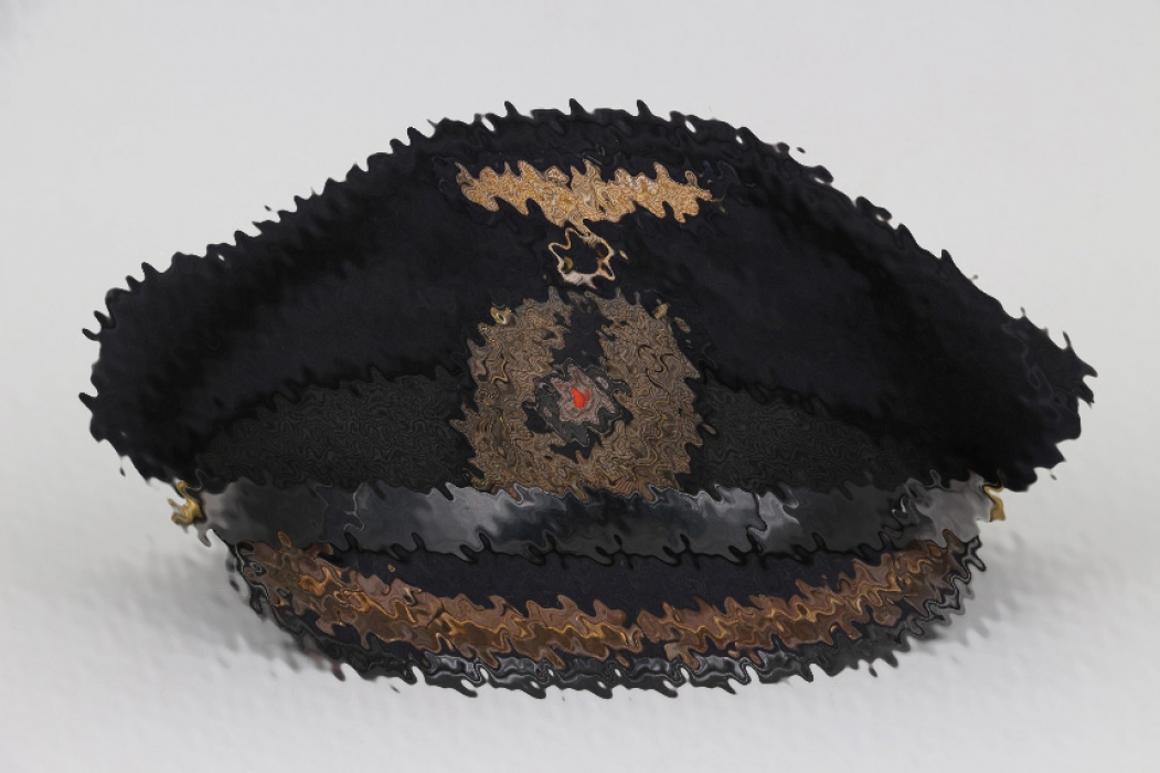 U-105 visor cap to Dr. Friedrich Hauck