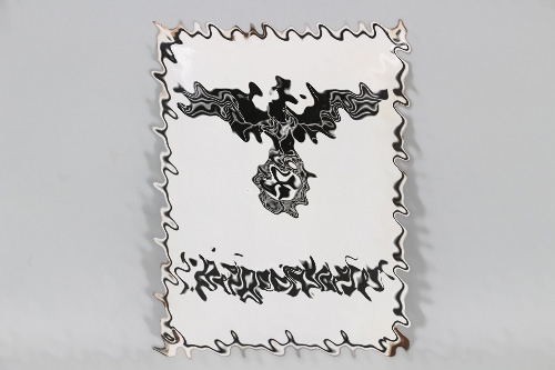 Third Reich 1.BEIGEORDNETER enamel sign 