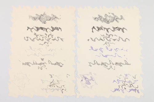 KG54 Squadron Clasp in gold document grouping