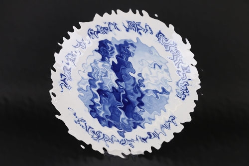 LW-BAU-REGIMENT Holland Meissen plate