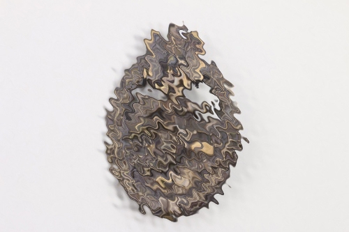 Tank Assault Badge in bronze - Wiedmann 