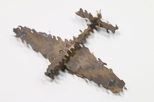 Period time wooden Ju87 model