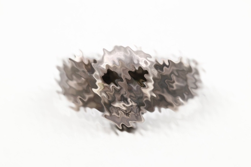 Third Reich personal skull ring - 835 silver