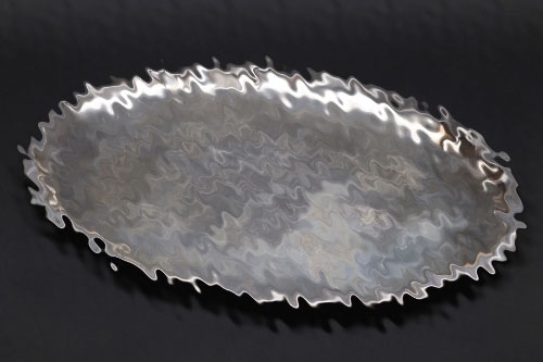 Walter Hübner - Impressive DLV 1934 silver tray