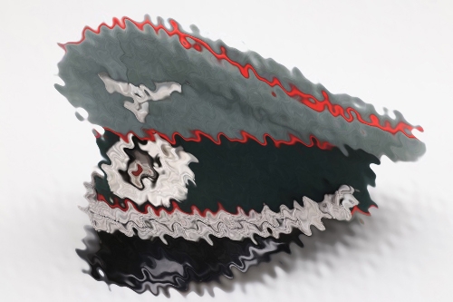 Heer Artillerie officer's visor cap - EREL "Frischluft"