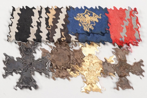 Third Reich police 4-place medal bar