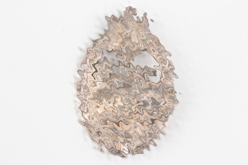 Tank Assault Badge in silver - Assmann (A.S.)