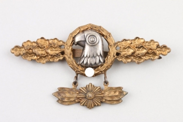 Squadron Clasp Aufklärer in gold + star hanger